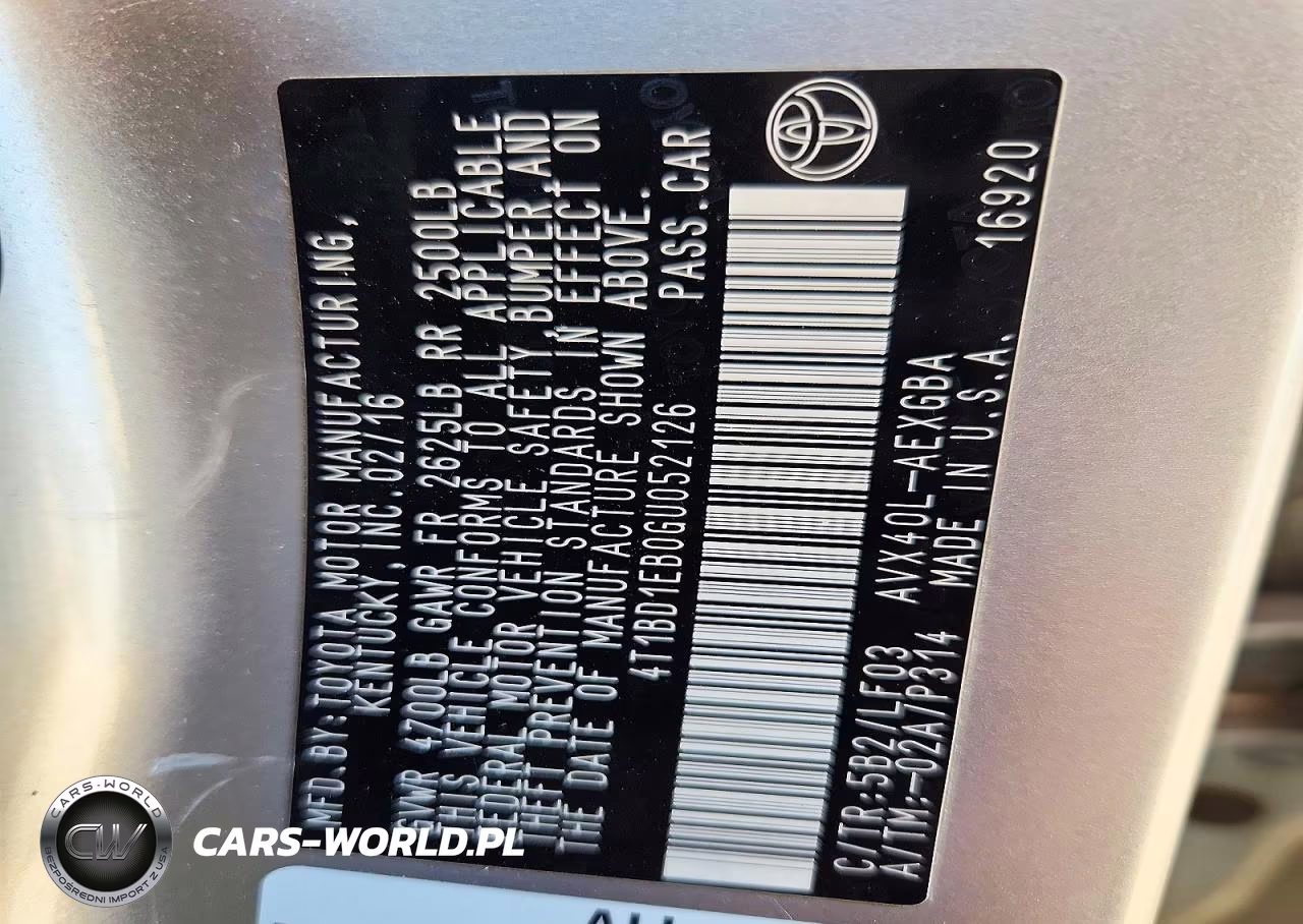 2016 Toyota Avalon Hybrid Xle Plus VIN:4T1BD1EB0GU052126 - 12