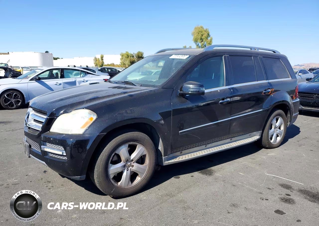 2012 Mercedes-Benz Gl 450 4Matic VIN:4JGBF7BE4CA790714 - 1