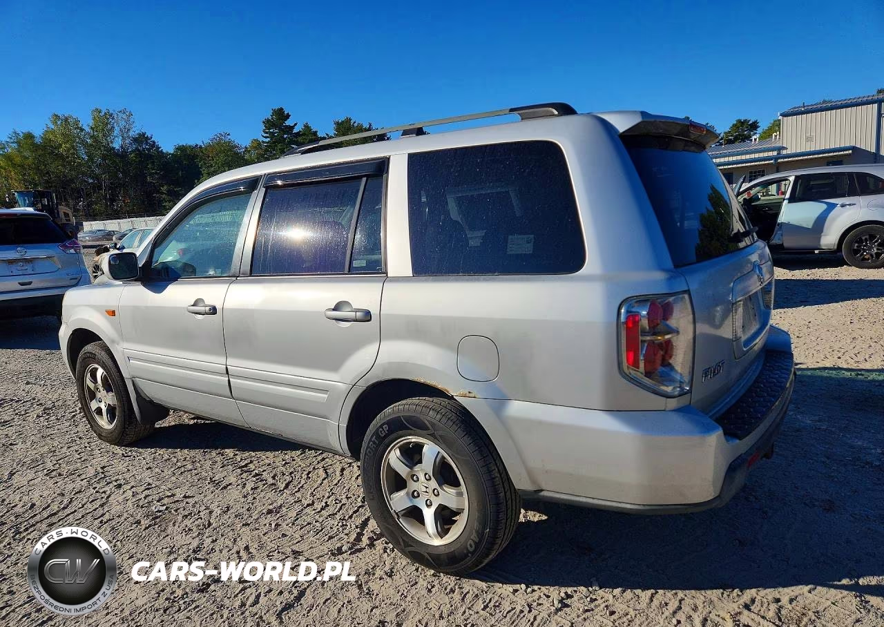 2006 Honda Pilot Ex VIN:2HKYF18426H526186 - 2