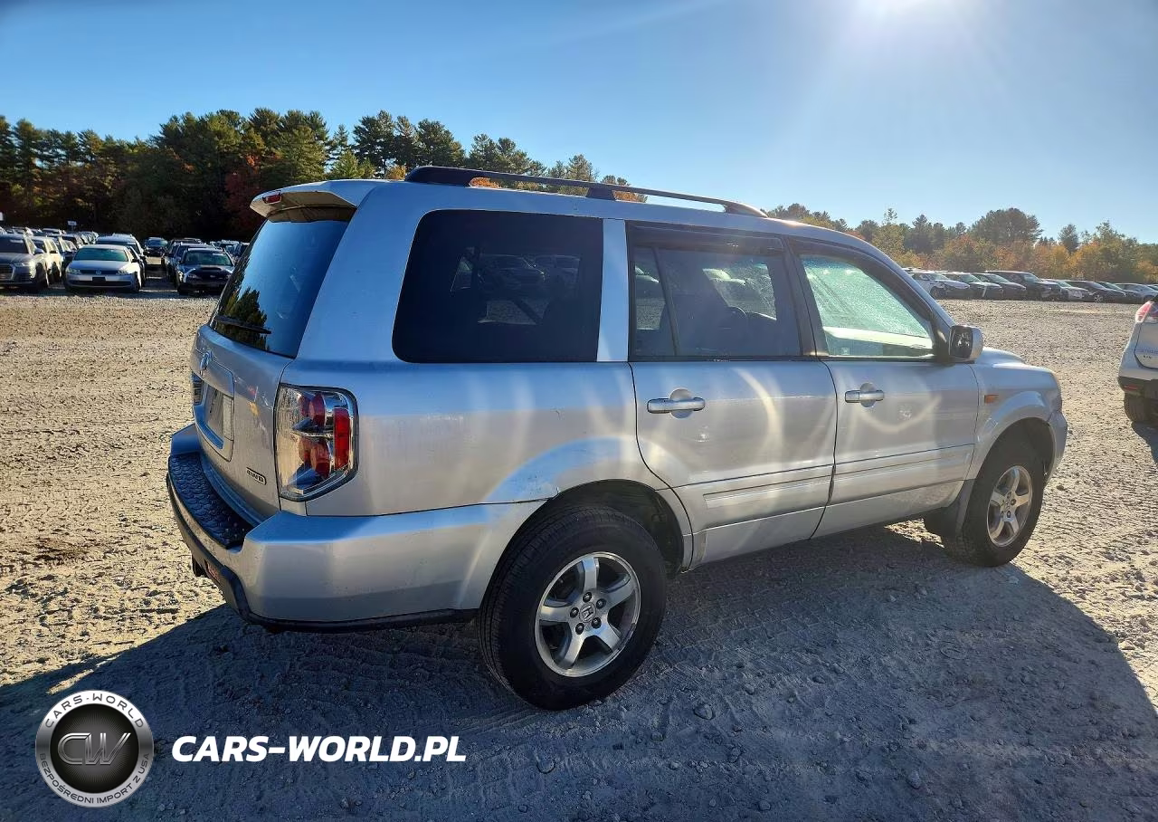 2006 Honda Pilot Ex VIN:2HKYF18426H526186 - 3