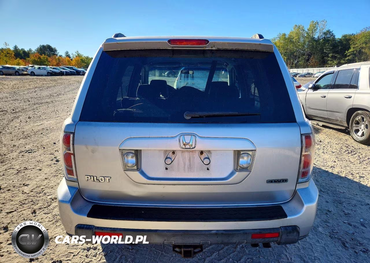 2006 Honda Pilot Ex VIN:2HKYF18426H526186 - 6