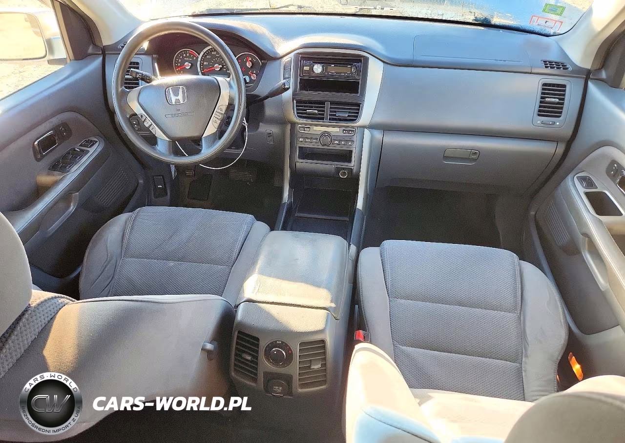 2006 Honda Pilot Ex VIN:2HKYF18426H526186 - 8