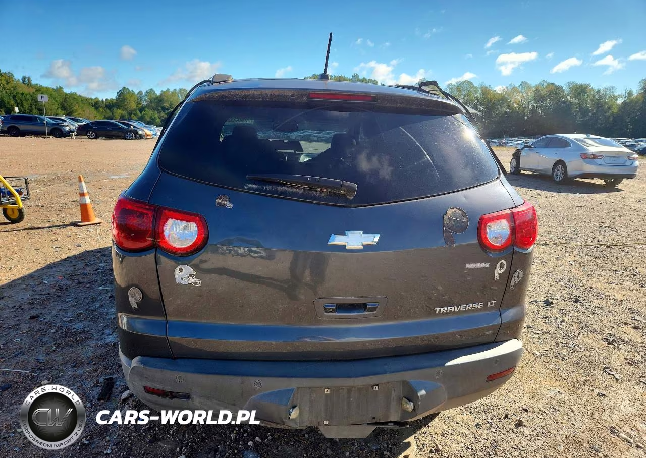 2010 Chevrolet Traverse Lt VIN:1GNLRGED2AS123626 - 6