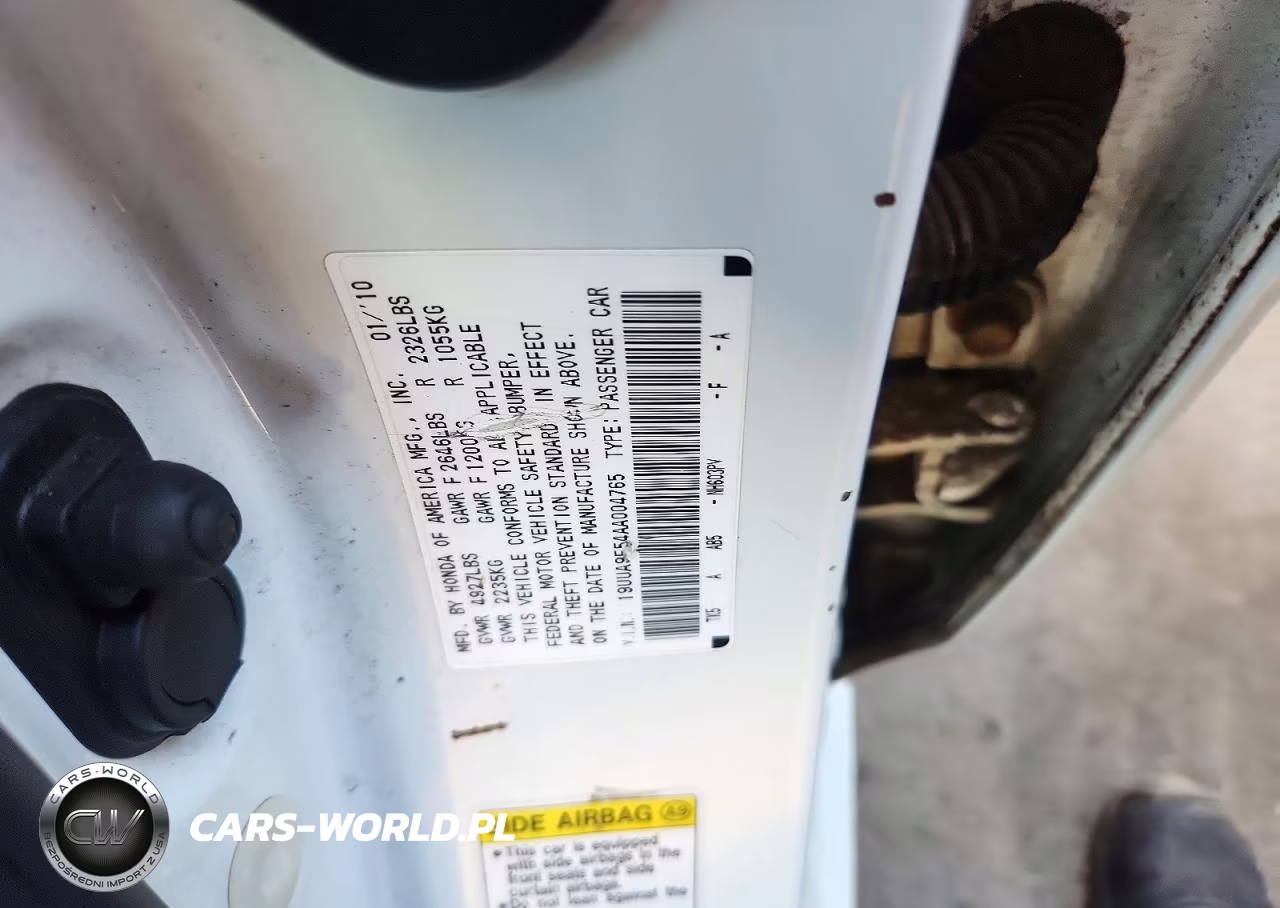 2010 Acura Tl VIN:19UUA9F54AA004765 - 12