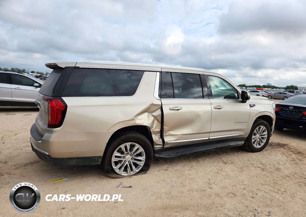 2021 GMC Yukon Xl C1500 Slt VIN:1GKS1GKD4MR452859 - 3