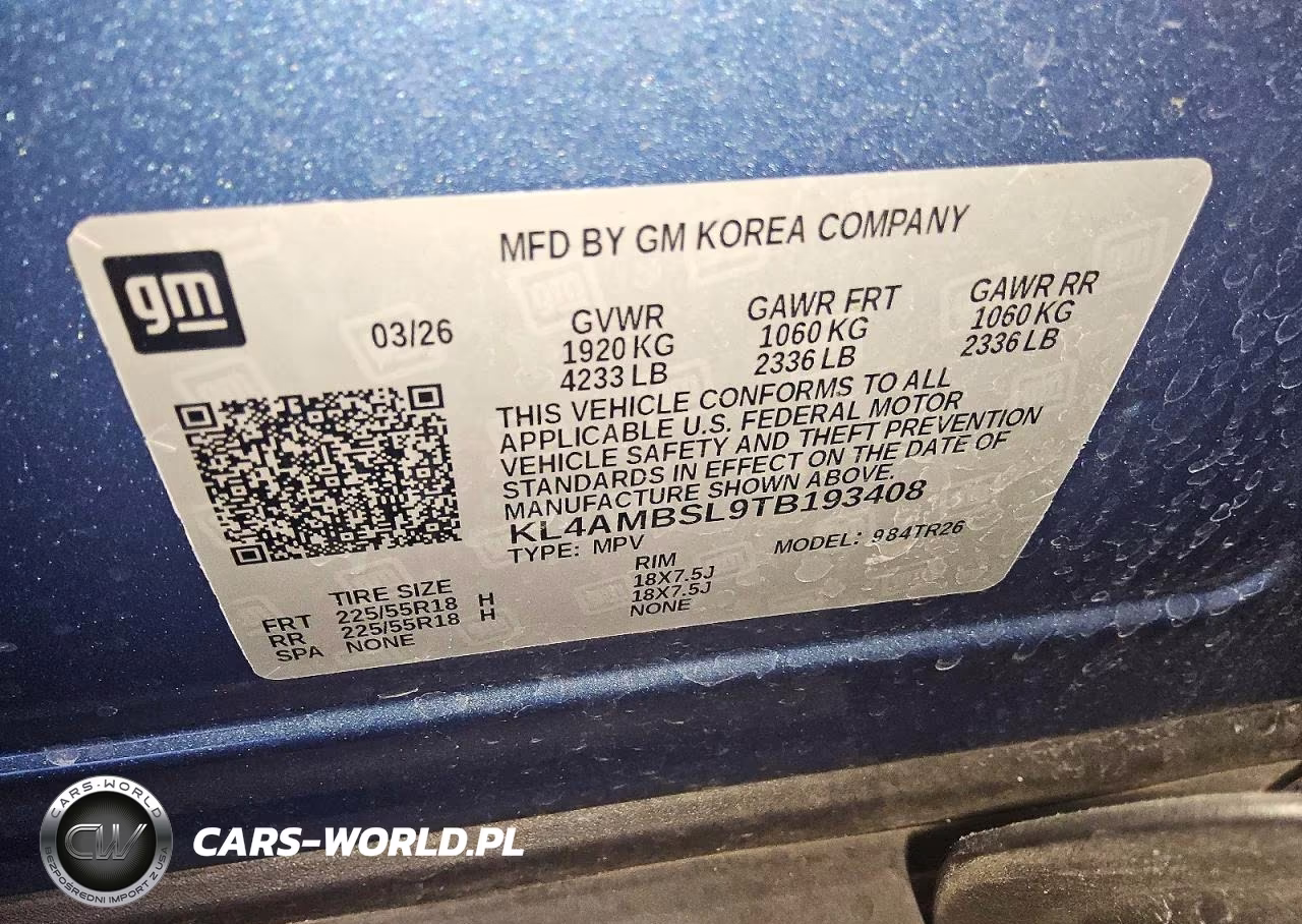 2026 Buick Encore Gx Preferred VIN:KL4AMBSL9TB193408 - 12