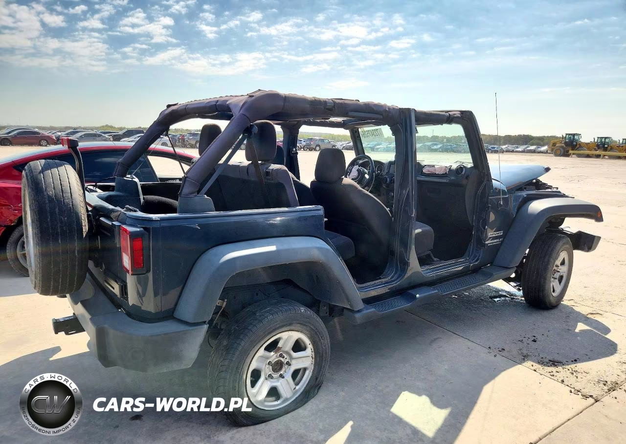 2017 Jeep Wrangler Unlimited Sport VIN:1C4BJWDG7HL704318 - 3