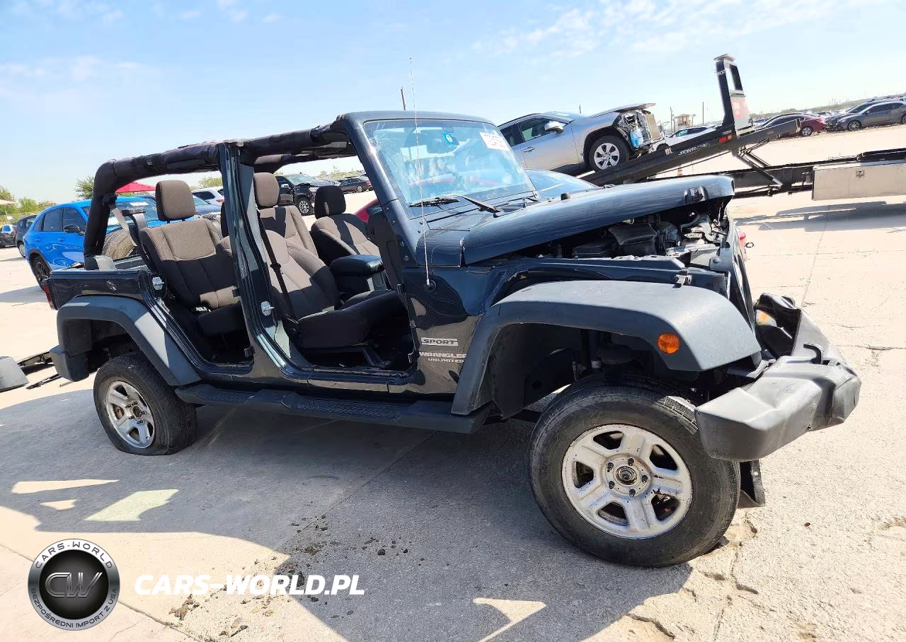 2017 Jeep Wrangler Unlimited Sport VIN:1C4BJWDG7HL704318 - 4