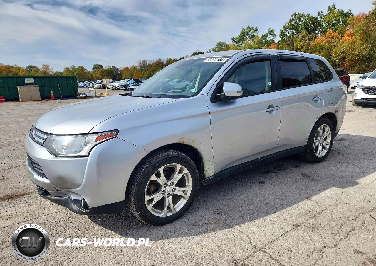 2014 Mitsubishi Outlander Se VIN:JA4AZ3A30EZ003580 - 1