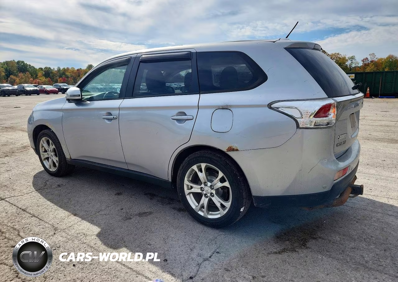 2014 Mitsubishi Outlander Se VIN:JA4AZ3A30EZ003580 - 2