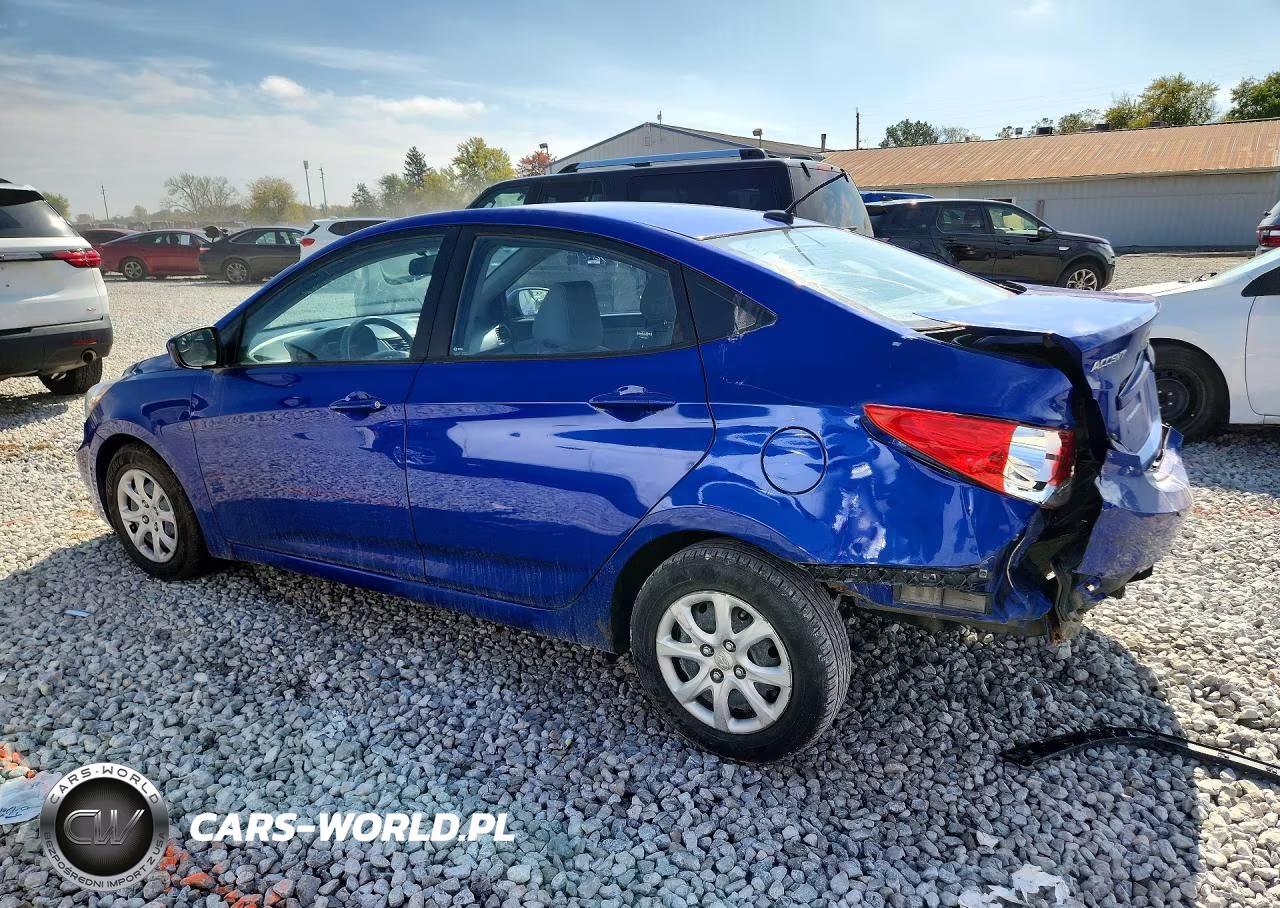 2014 Hyundai Accent Gls VIN:KMHCT4AE8EU686466 - 2