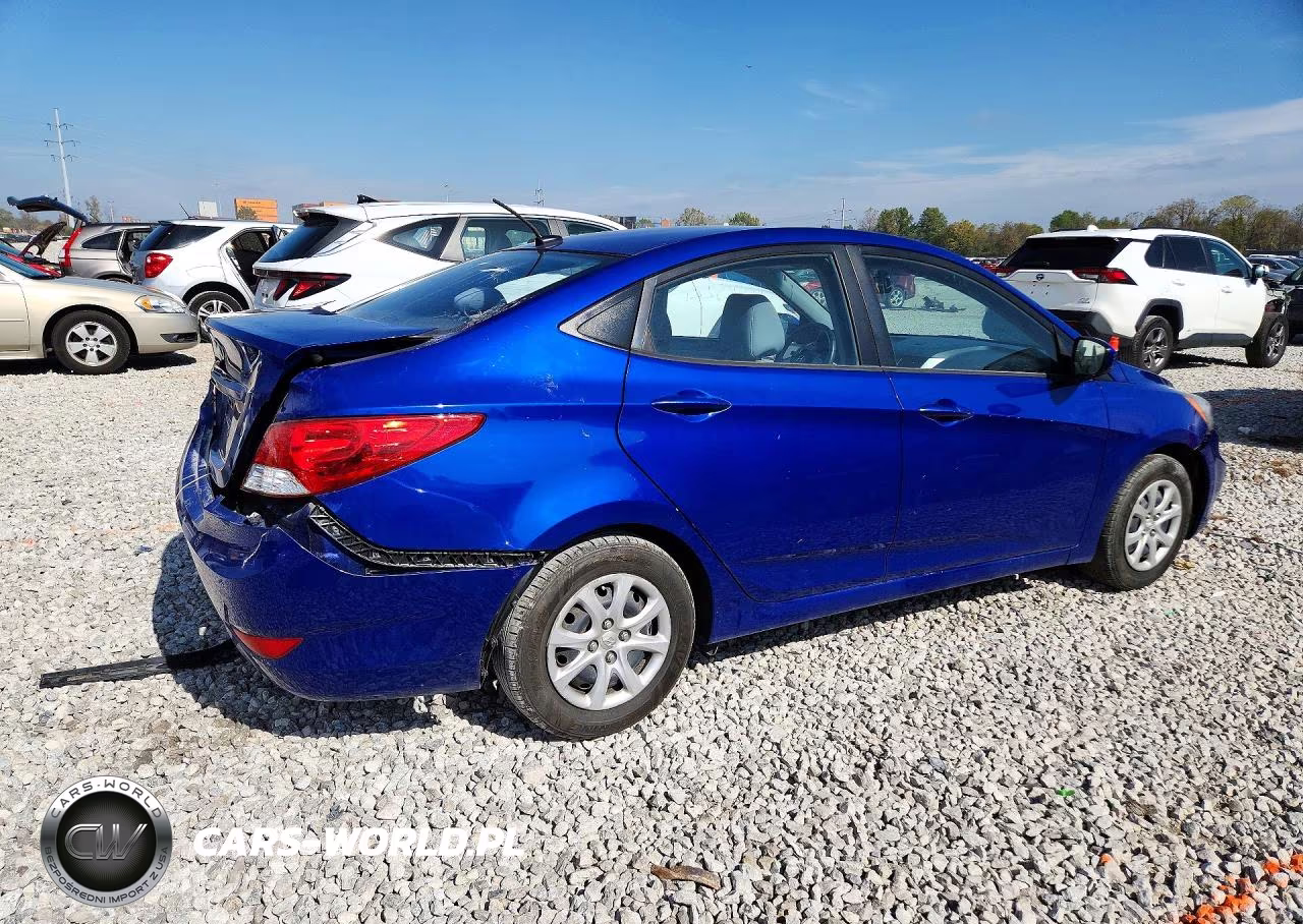 2014 Hyundai Accent Gls VIN:KMHCT4AE8EU686466 - 3