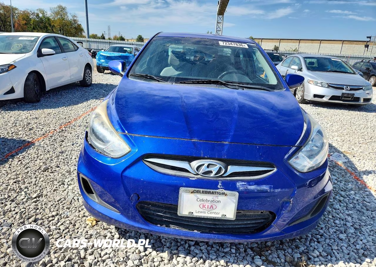 2014 Hyundai Accent Gls VIN:KMHCT4AE8EU686466 - 5