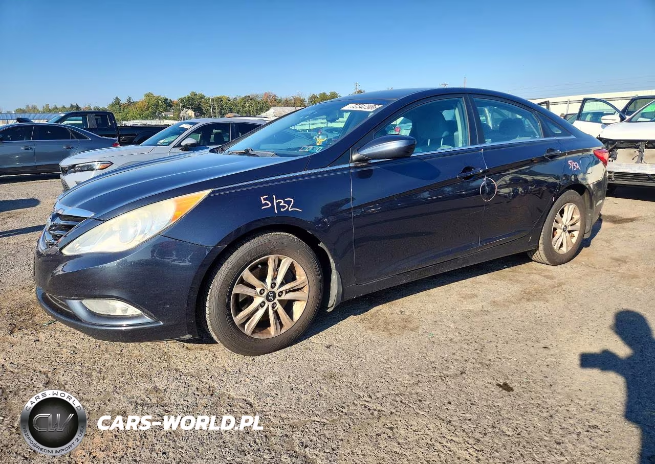 2013 Hyundai Sonata Gls VIN:5NPEB4AC6DH748115 - 1