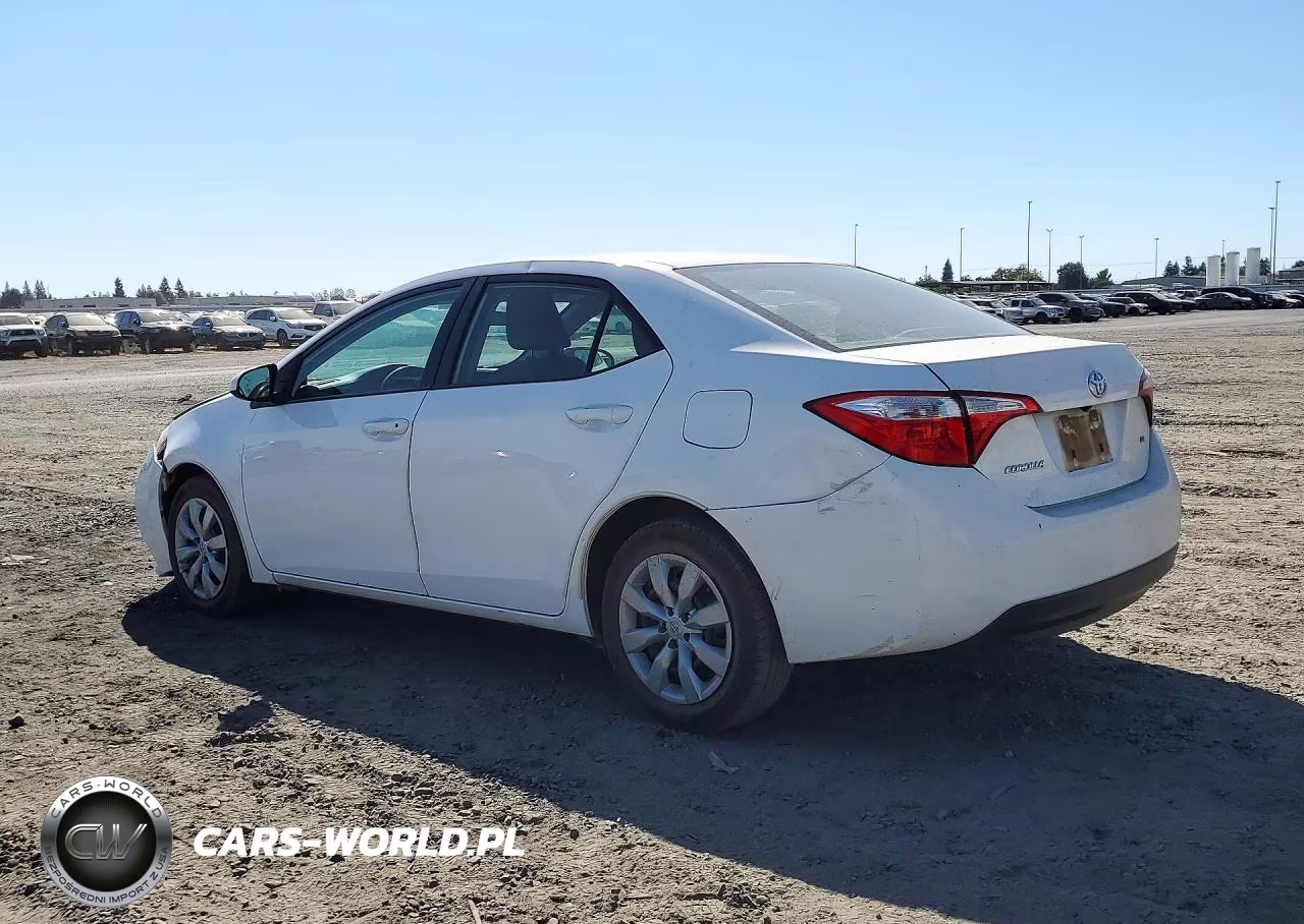 2016 Toyota Corolla Le VIN:5YFBURHE0GP558500 - 2