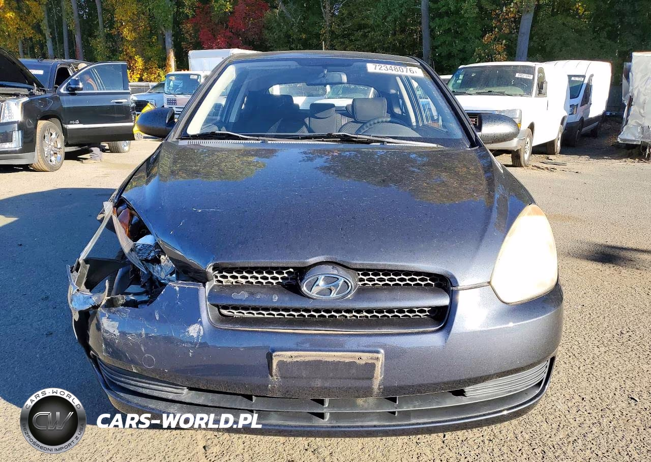2009 Hyundai Accent Gs VIN:KMHCM36C69U113831 - 5