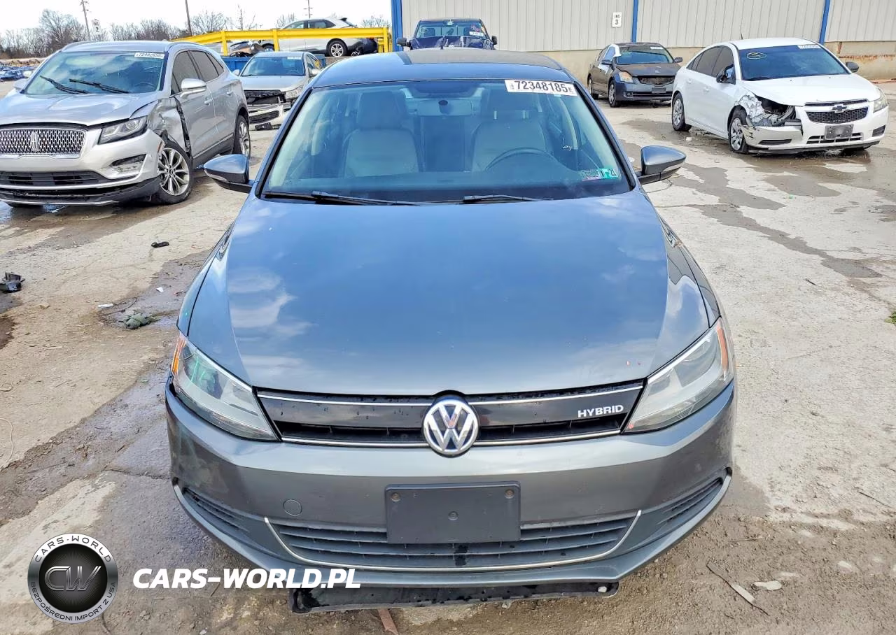 2013 Volkswagen Jetta Hybrid VIN:3VW637AJ5DM307407 - 5