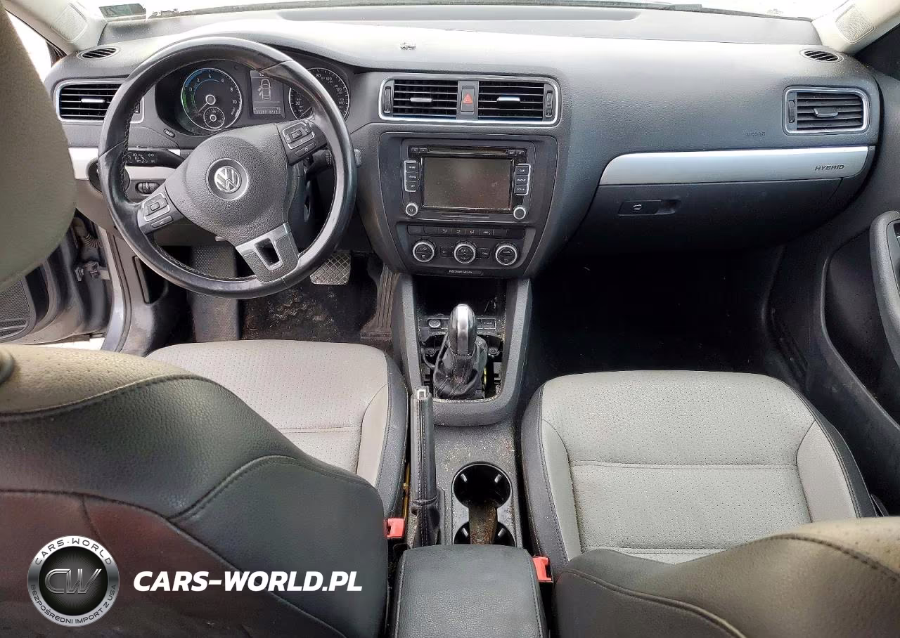2013 Volkswagen Jetta Hybrid VIN:3VW637AJ5DM307407 - 8