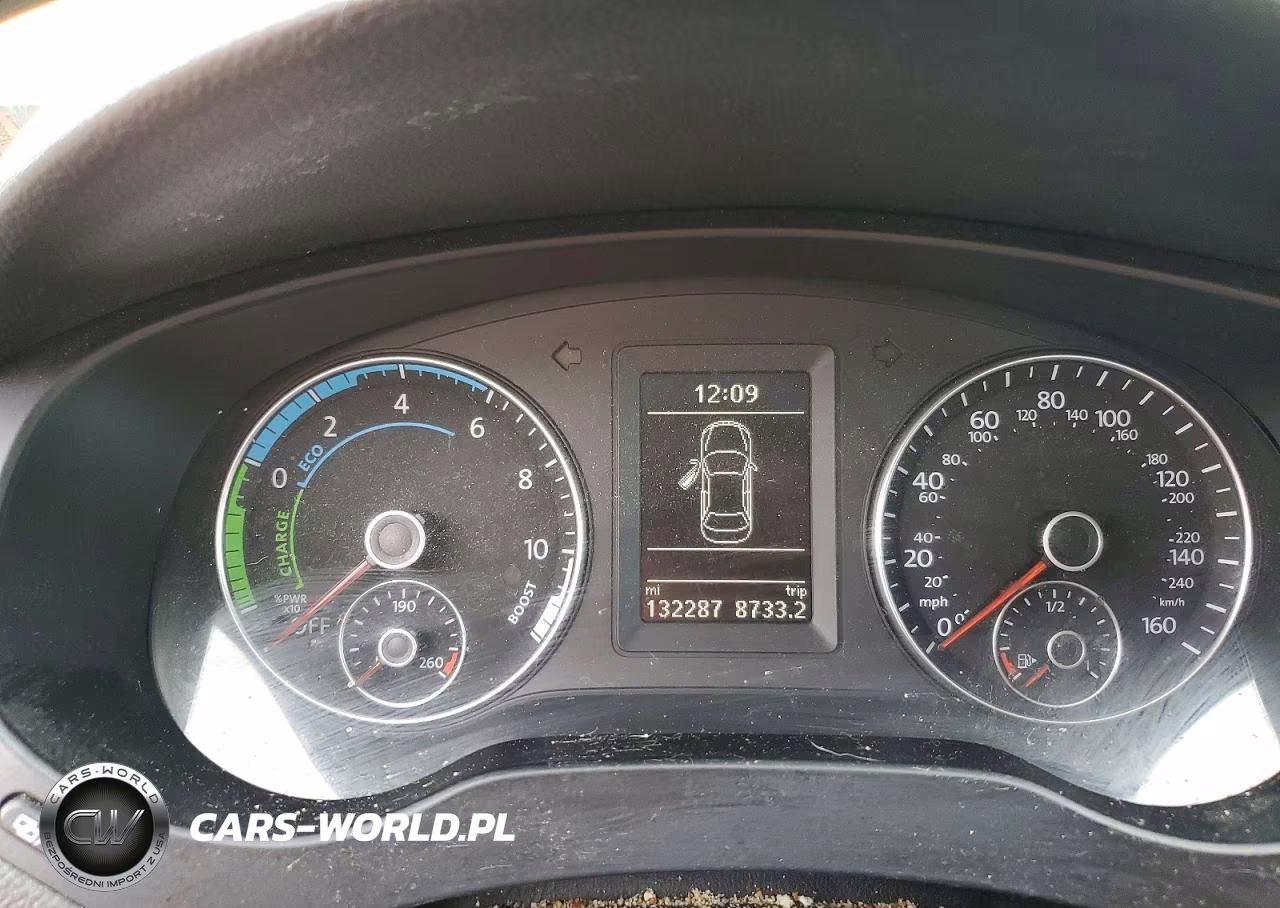 2013 Volkswagen Jetta Hybrid VIN:3VW637AJ5DM307407 - 9