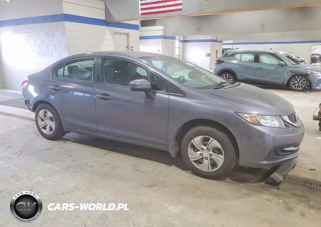 2015 Honda Civic Lx VIN:19XFB2F54FE121469 - 4