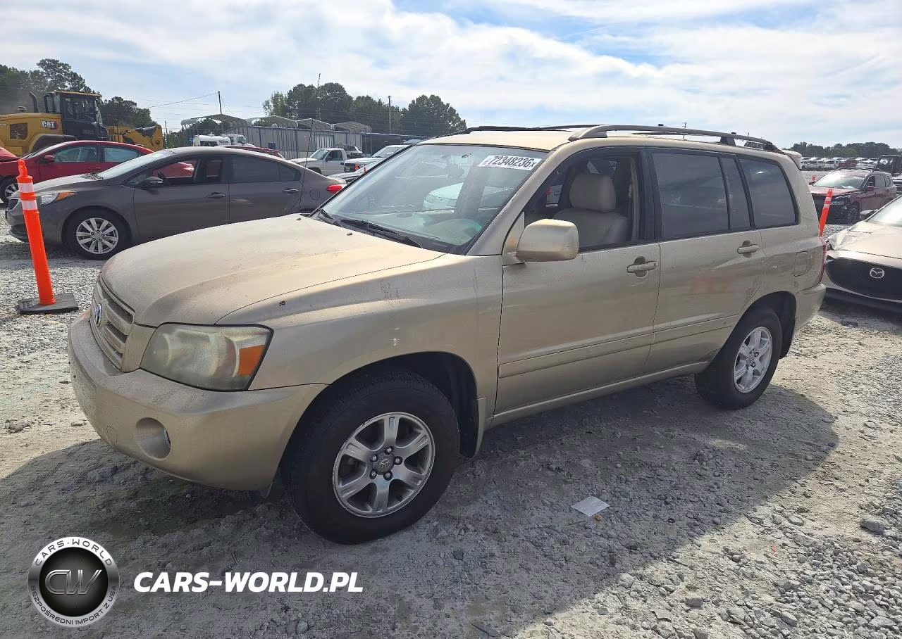 2006 Toyota Highlander Base VIN:JTEGP21A560102492 - 1