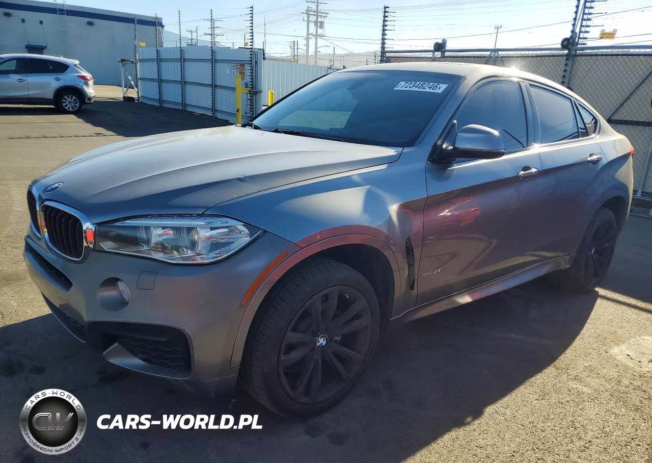 2016 BMW X6 xDrive35I VIN:5UXKU2C53G0N79770 - 1