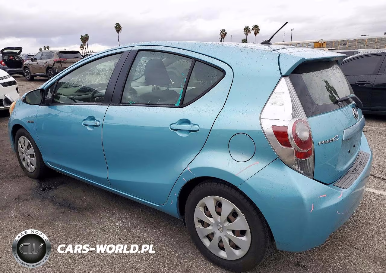 2012 Toyota Prius C Two VIN:JTDKDTB37C1023408 - 2