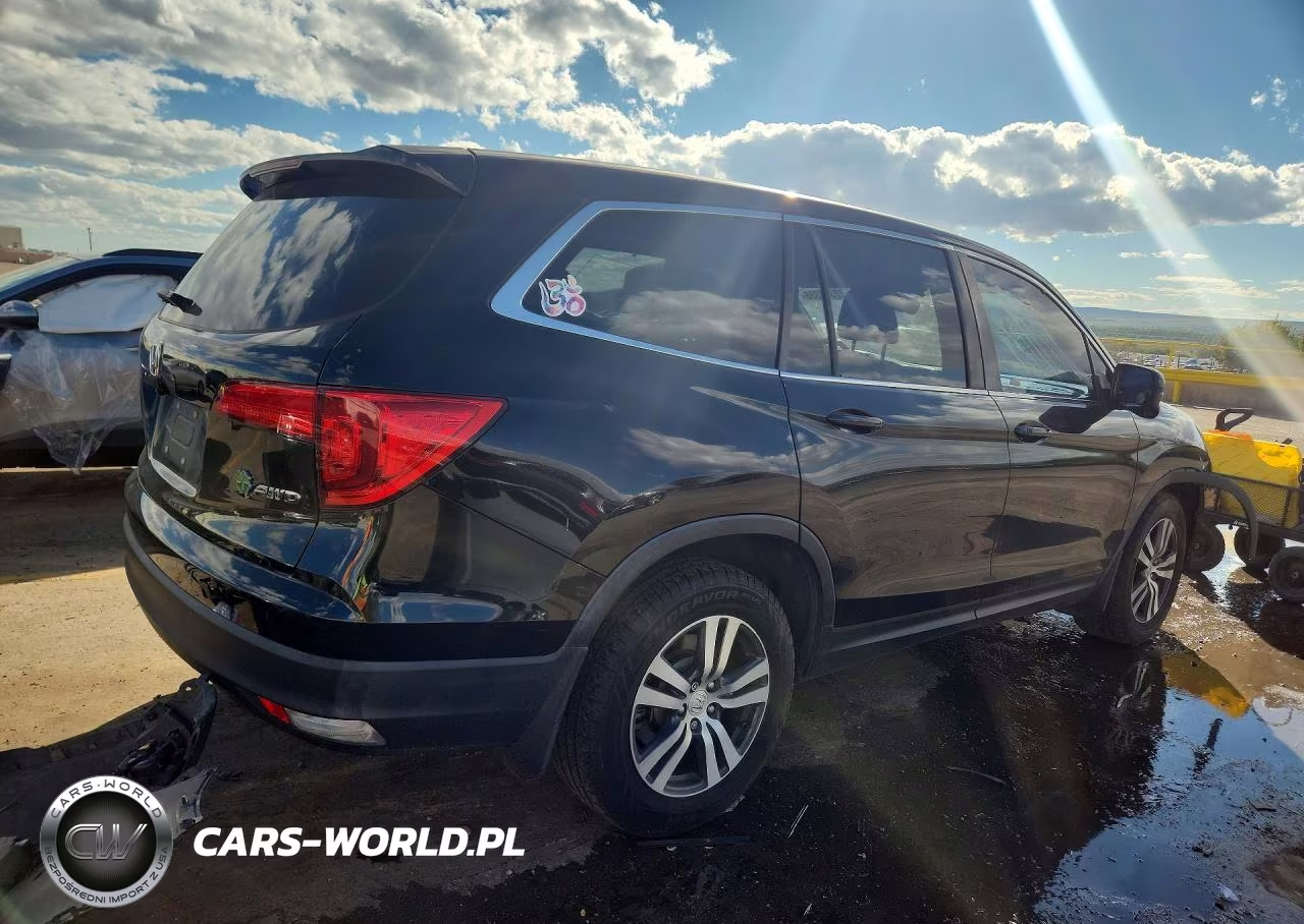 2016 Honda Pilot Exl VIN:5FNYF6H88GB077256 - 3