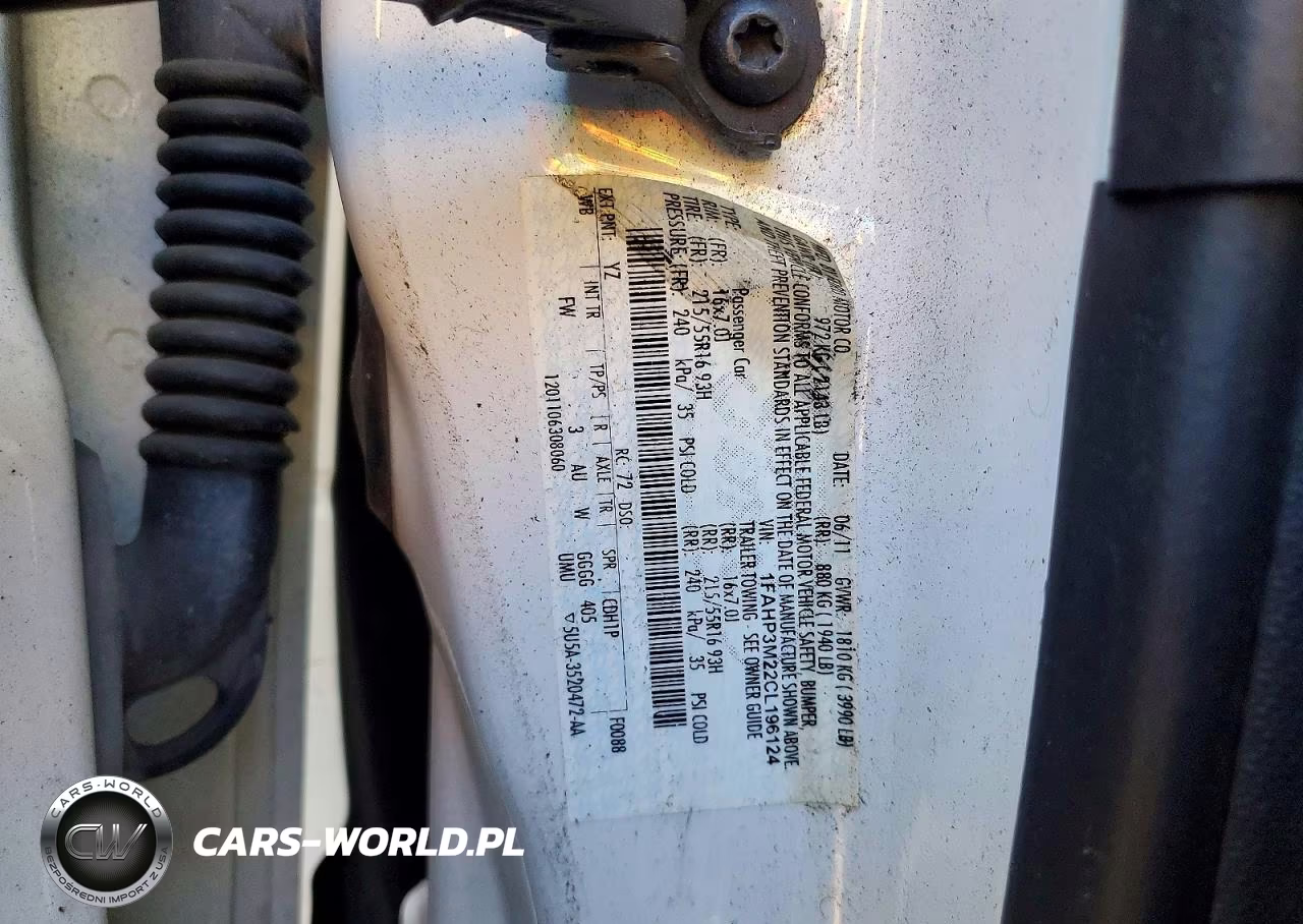 2012 Ford Focus Sel VIN:1FAHP3M22CL196124 - 13