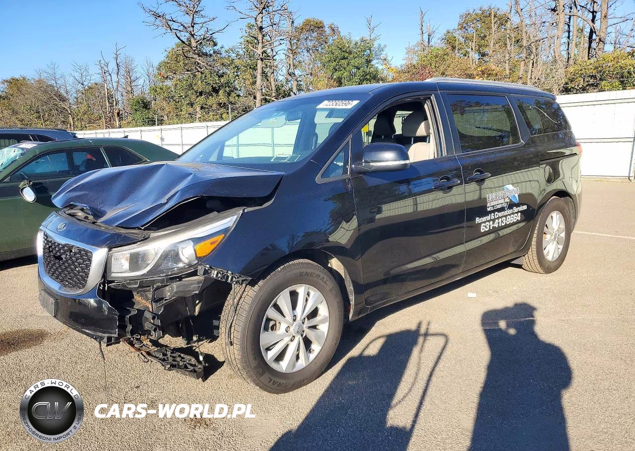 2016 Kia Sedona Lx VIN:KNDMB5C19G6212948 - 1