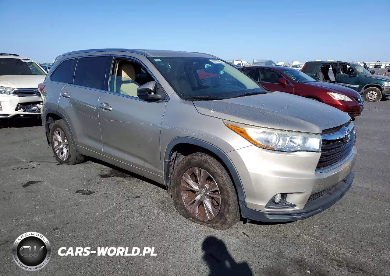 2014 Toyota Highlander Xle VIN:5TDJKRFH9ES019909 - 4