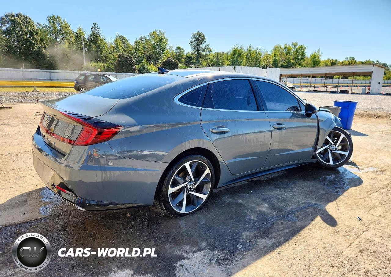 2022 Hyundai Sonata Sel Plus VIN:5NPEJ4J28NH140852 - 3