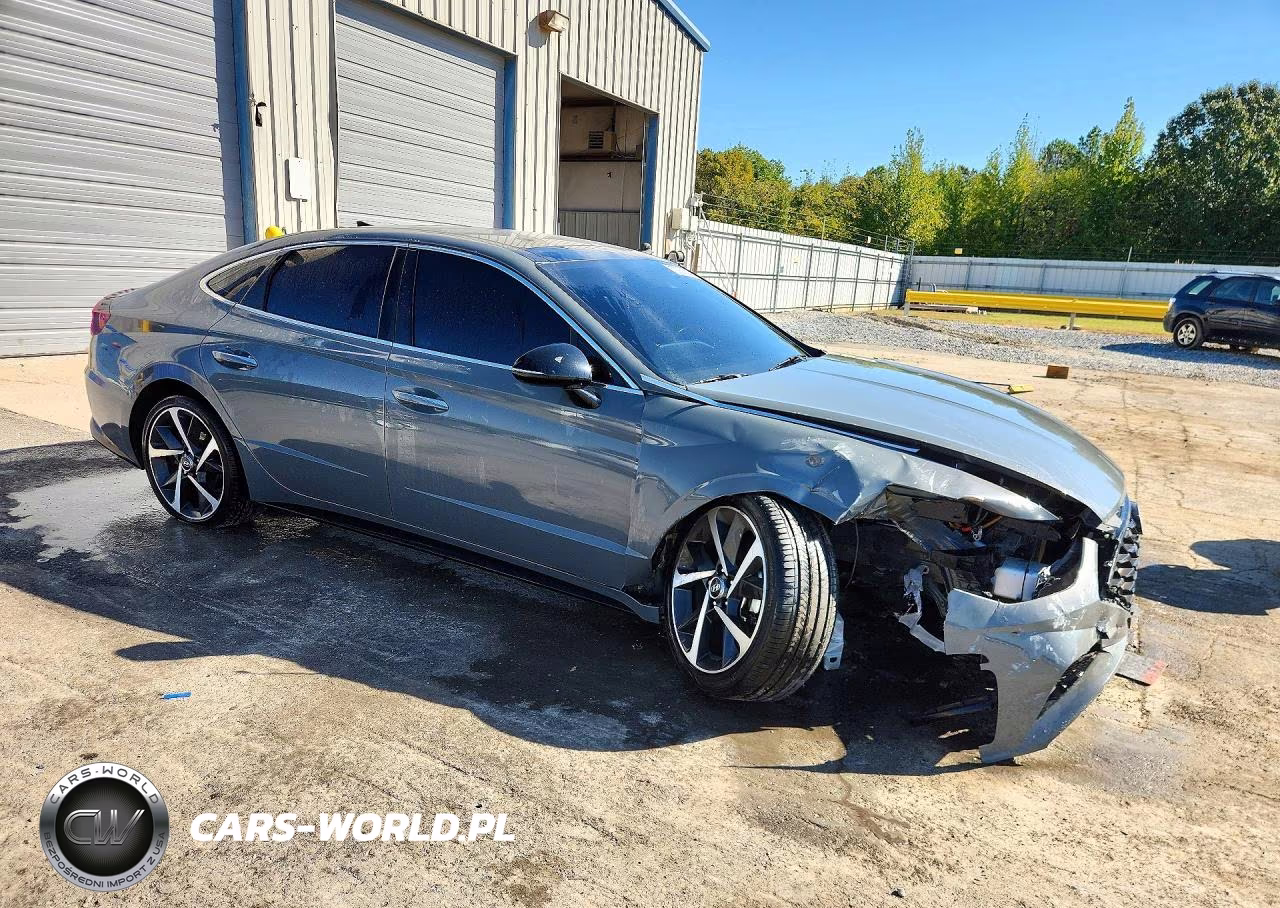 2022 Hyundai Sonata Sel Plus VIN:5NPEJ4J28NH140852 - 4