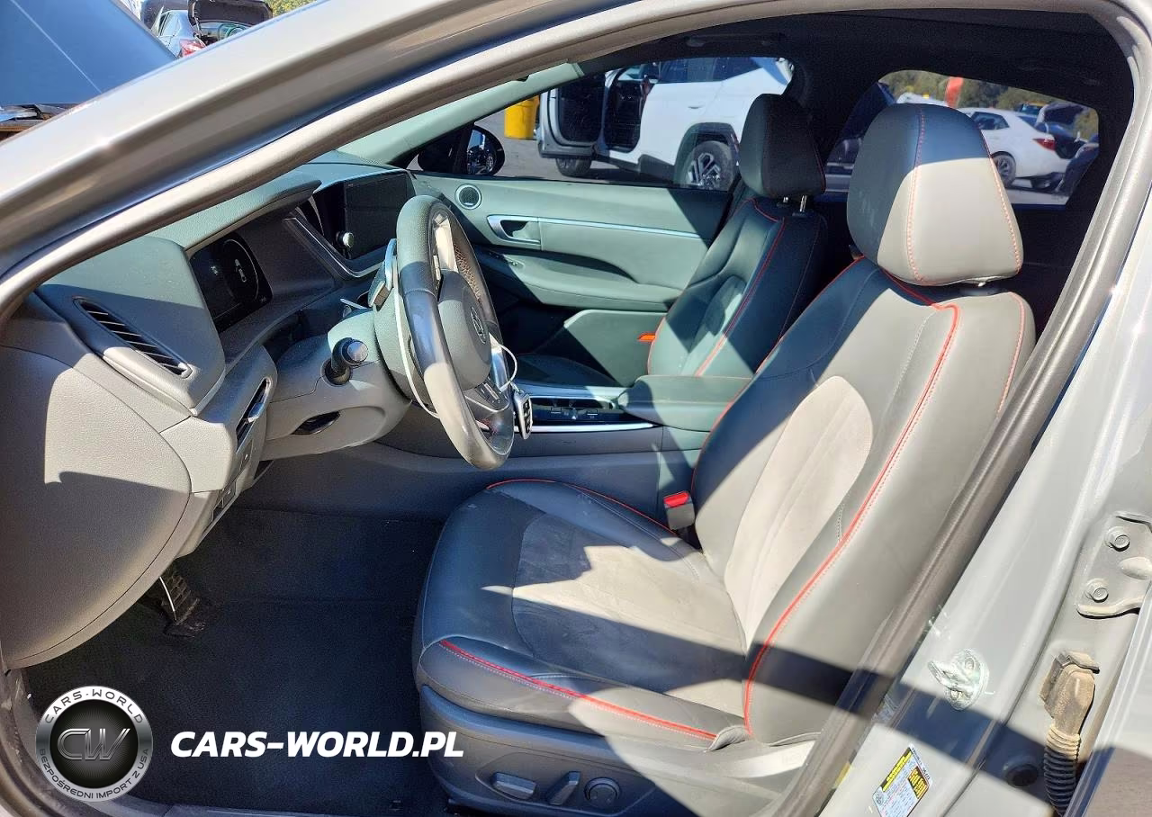 2022 Hyundai Sonata Sel Plus VIN:5NPEJ4J28NH140852 - 7