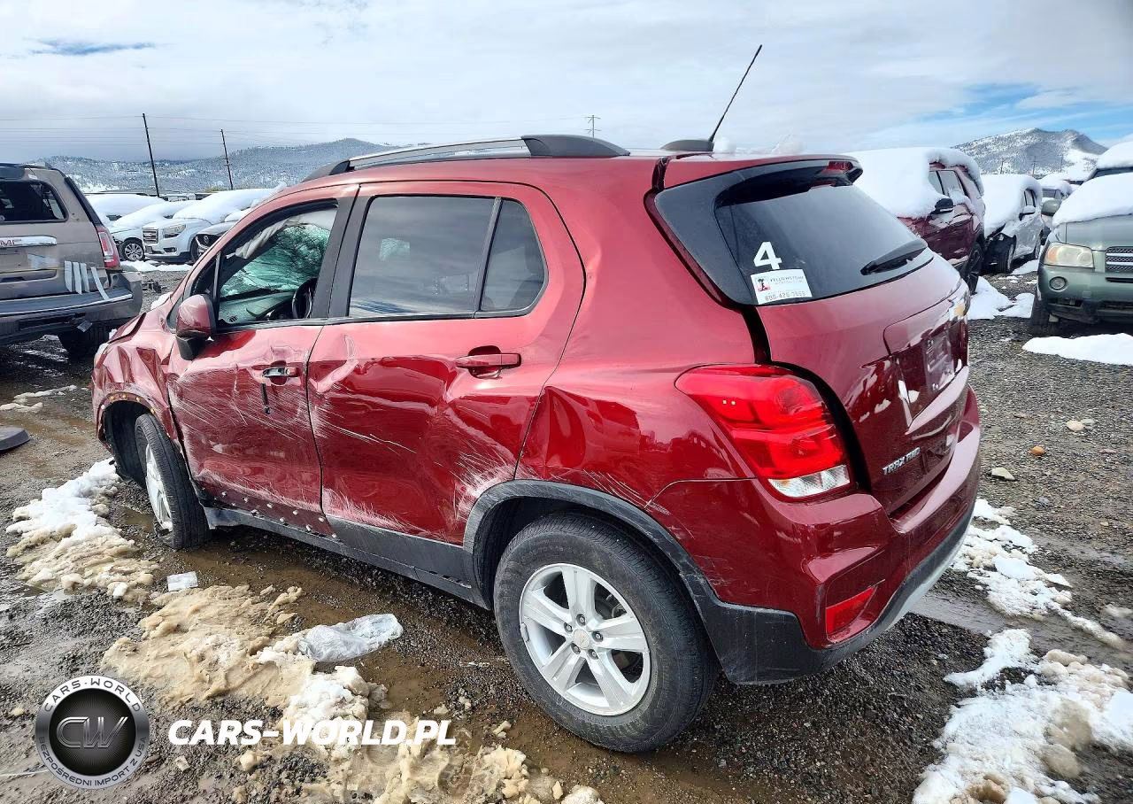 2022 Chevrolet Trax 1Lt VIN:KL7CJPSM8NB531653 - 2