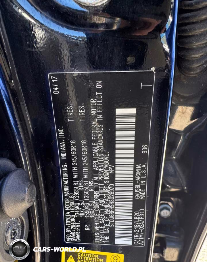 2017 Toyota Highlander Hybrid Xle VIN:5TDJGRFH5HS028970 - 11