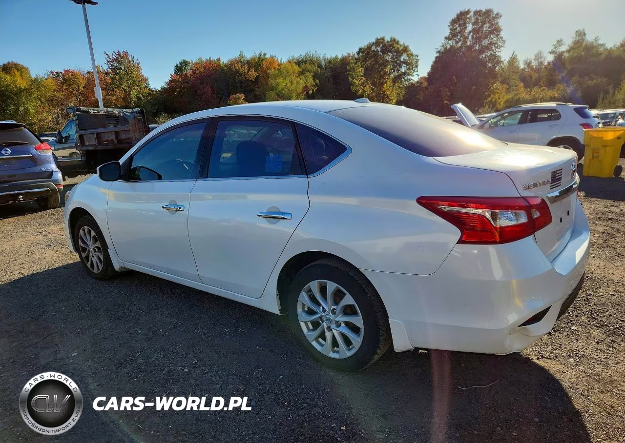 2019 Nissan Sentra Sv VIN:3N1AB7APXKY238100 - 2