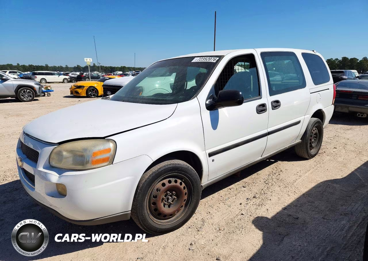 2008 Chevrolet Uplander Incomplete