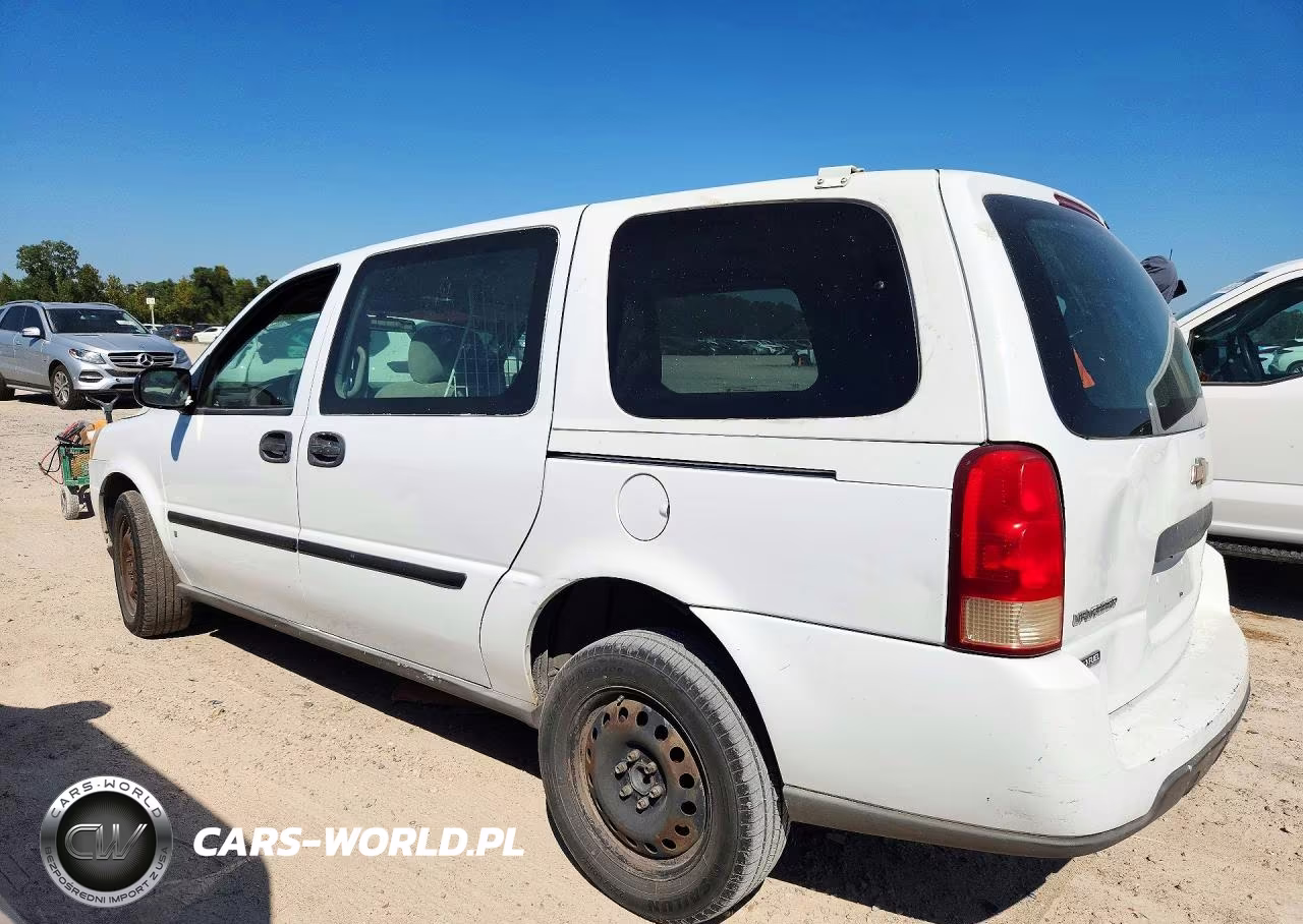 2008 Chevrolet Uplander Incomplete VIN:1GBDV13W68D116420 - 2