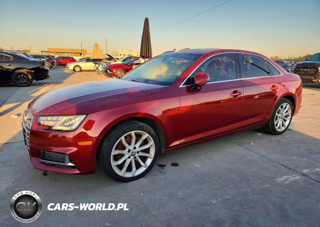 2019 Audi A4 VIN:WAUGMAF40KA028006 - 1