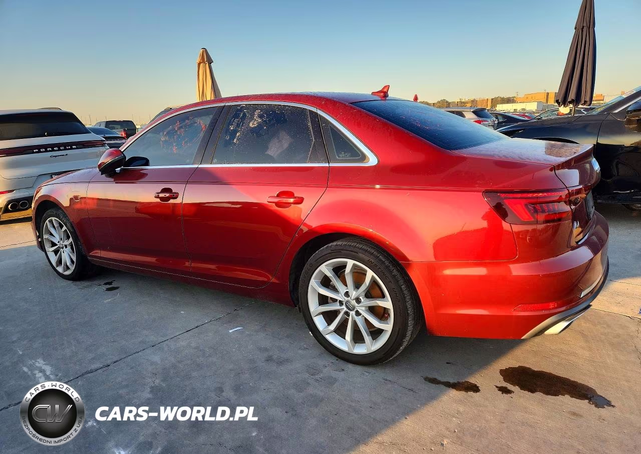 2019 Audi A4 VIN:WAUGMAF40KA028006 - 2