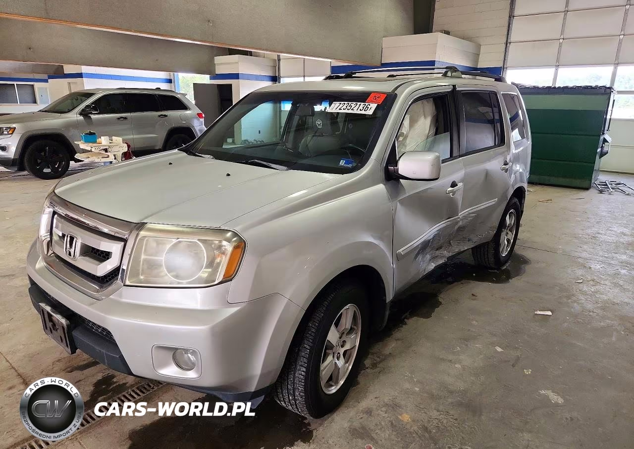 2011 Honda Pilot Exl VIN:5FNYF4H59BB037710 - 1