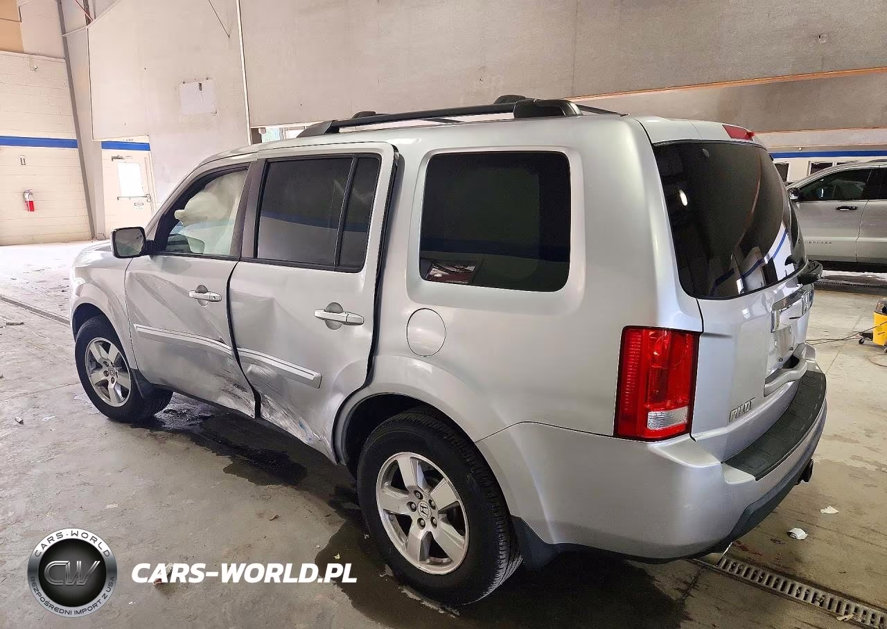 2011 Honda Pilot Exl VIN:5FNYF4H59BB037710 - 2