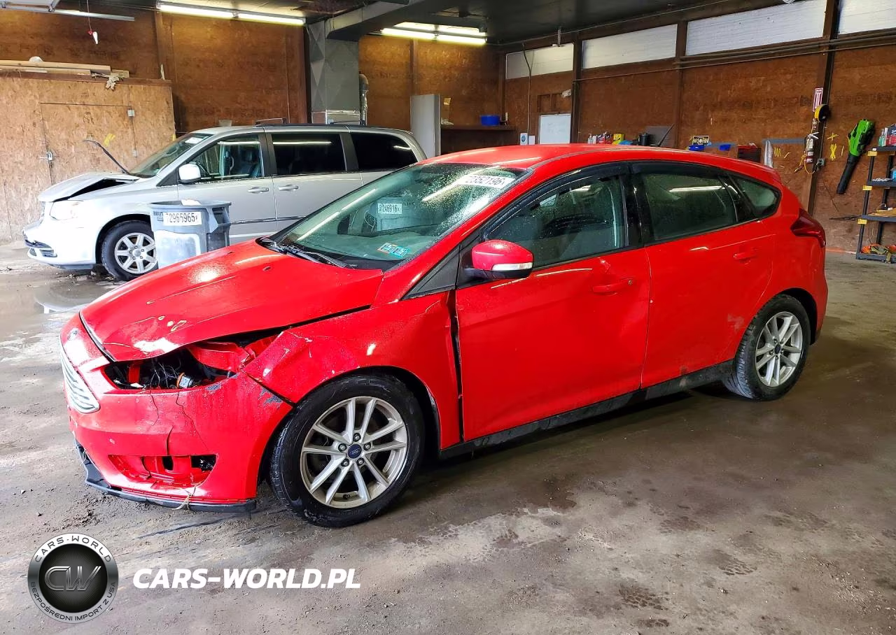 2017 Ford Focus Se VIN:1FADP3K20HL278989 - 1