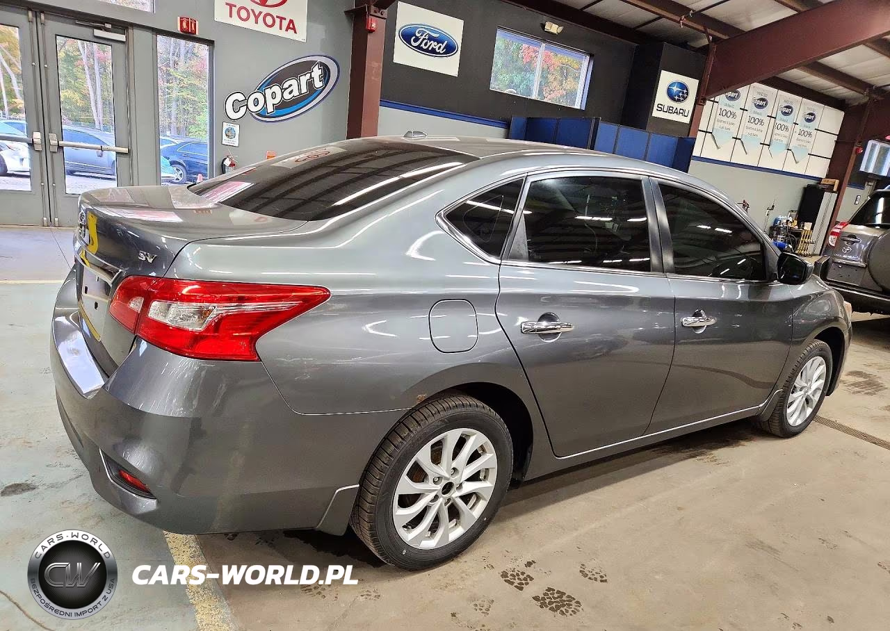 2018 Nissan Sentra Sv VIN:3N1AB7AP1JY215707 - 3