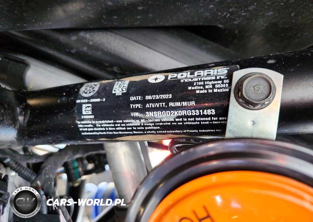 2024 Polaris Rzr Pro R Ultimate VIN:3NSRGD2K0RG331483 - 10