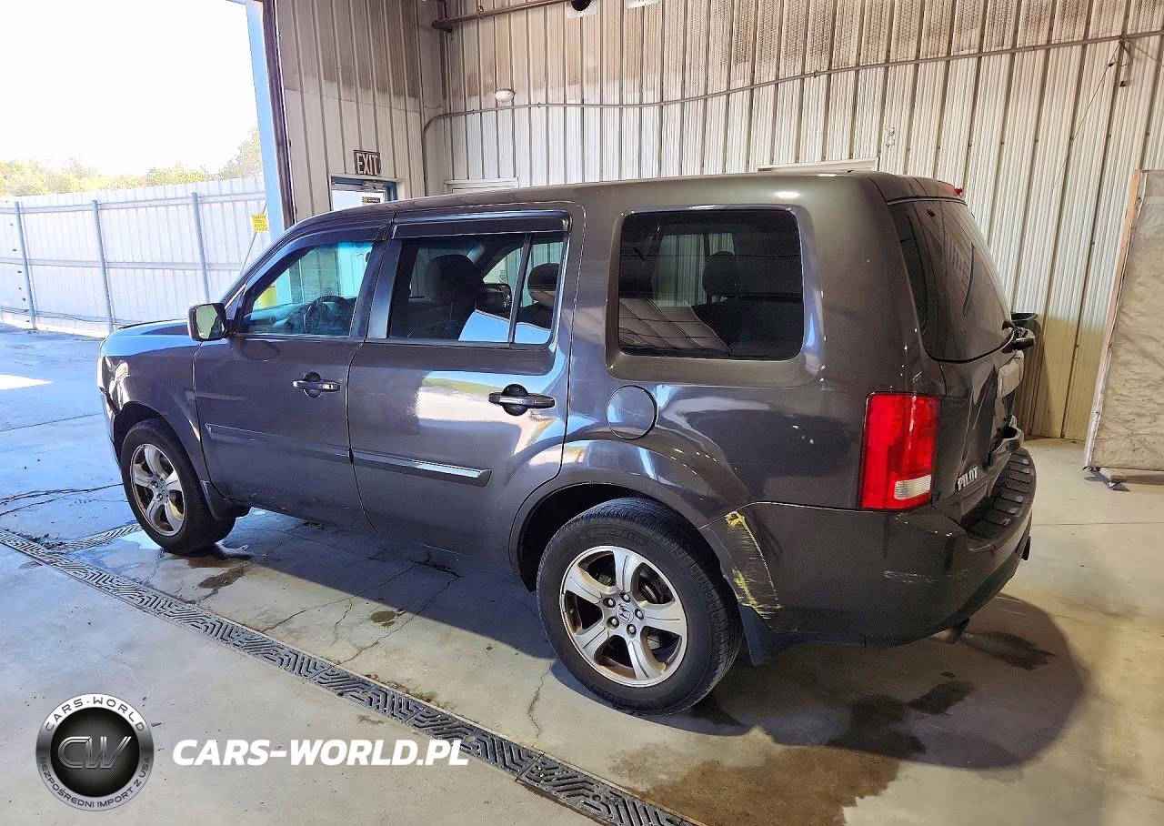 2013 Honda Pilot Ex VIN:5FNYF4H48DB071566 - 2