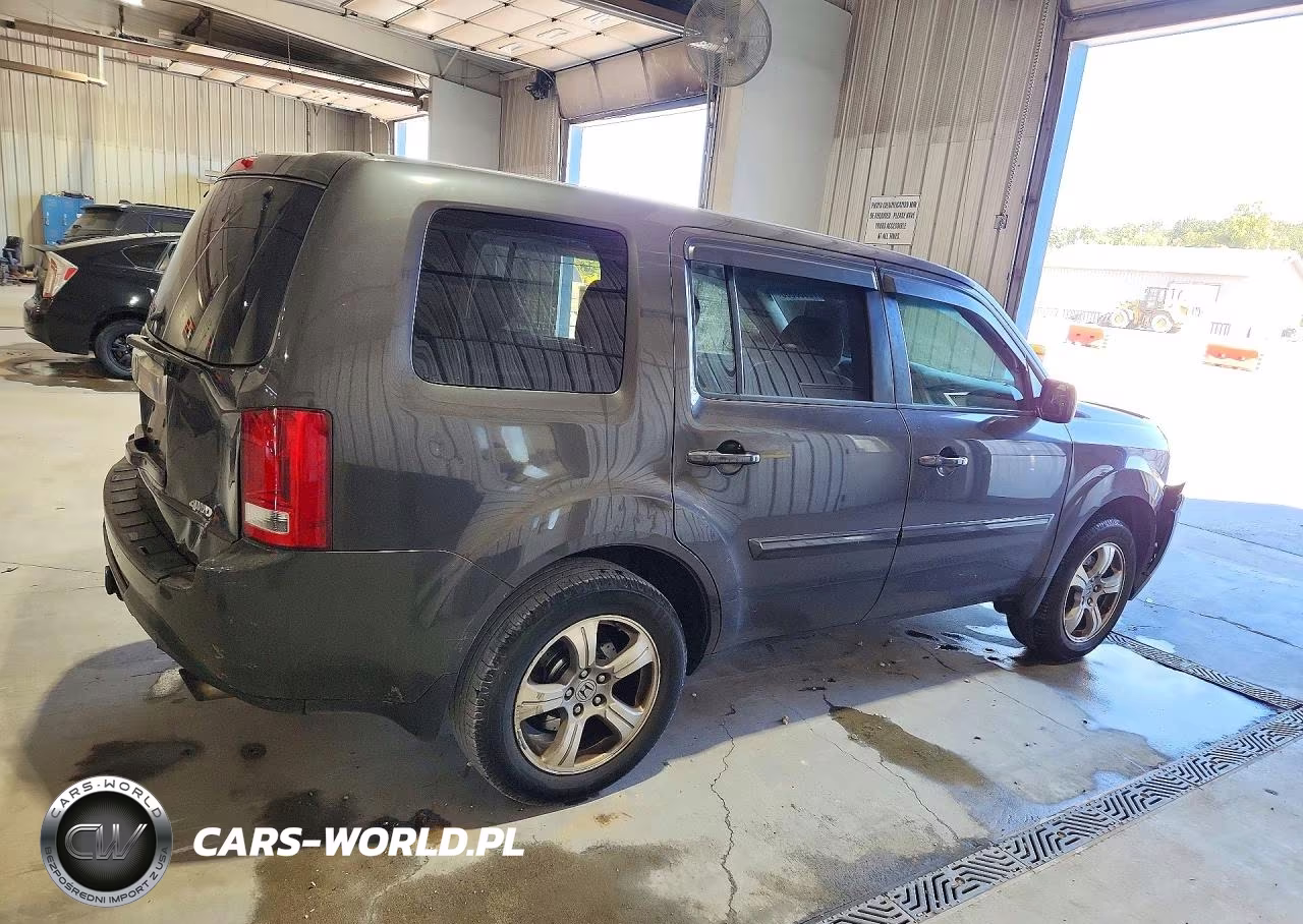 2013 Honda Pilot Ex VIN:5FNYF4H48DB071566 - 3