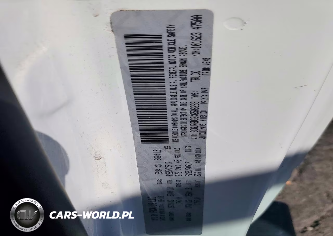 2019 Ram 1500 Classic Tradesman VIN:3C6JR6DG0KG506289 - 12