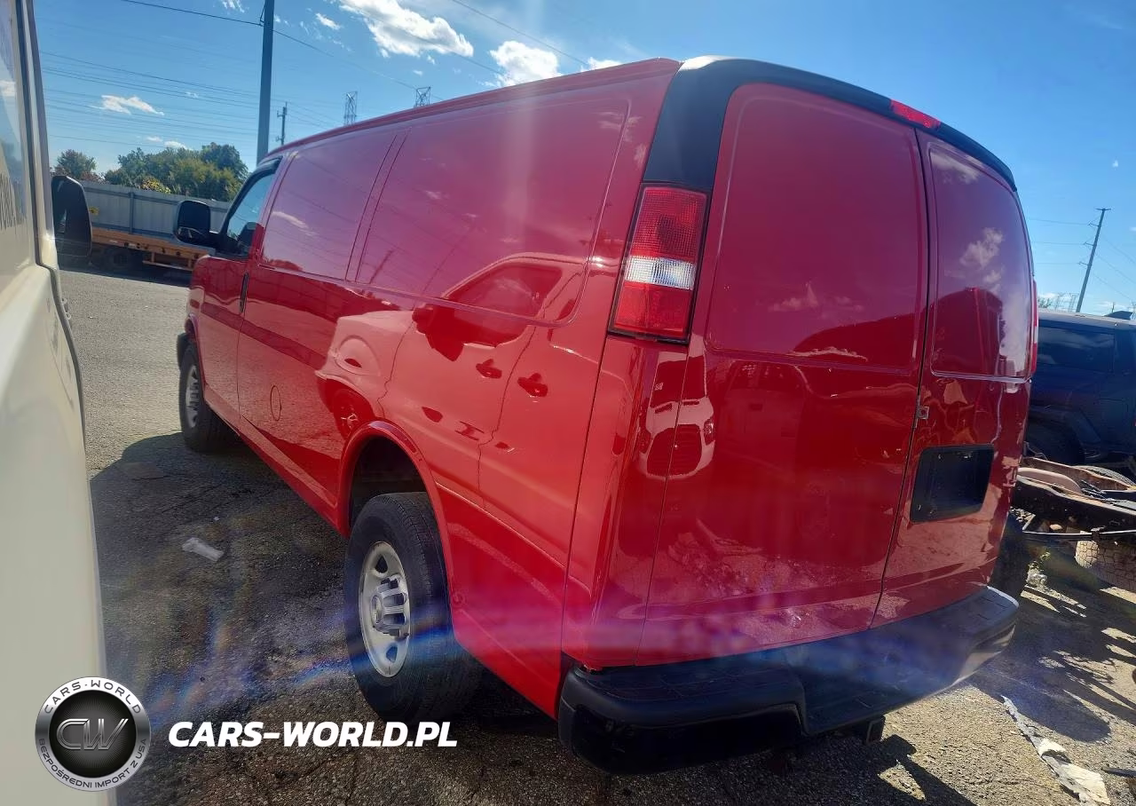 2020 Chevrolet Express G2500 VIN:1GCWGAFP6L1188070 - 2